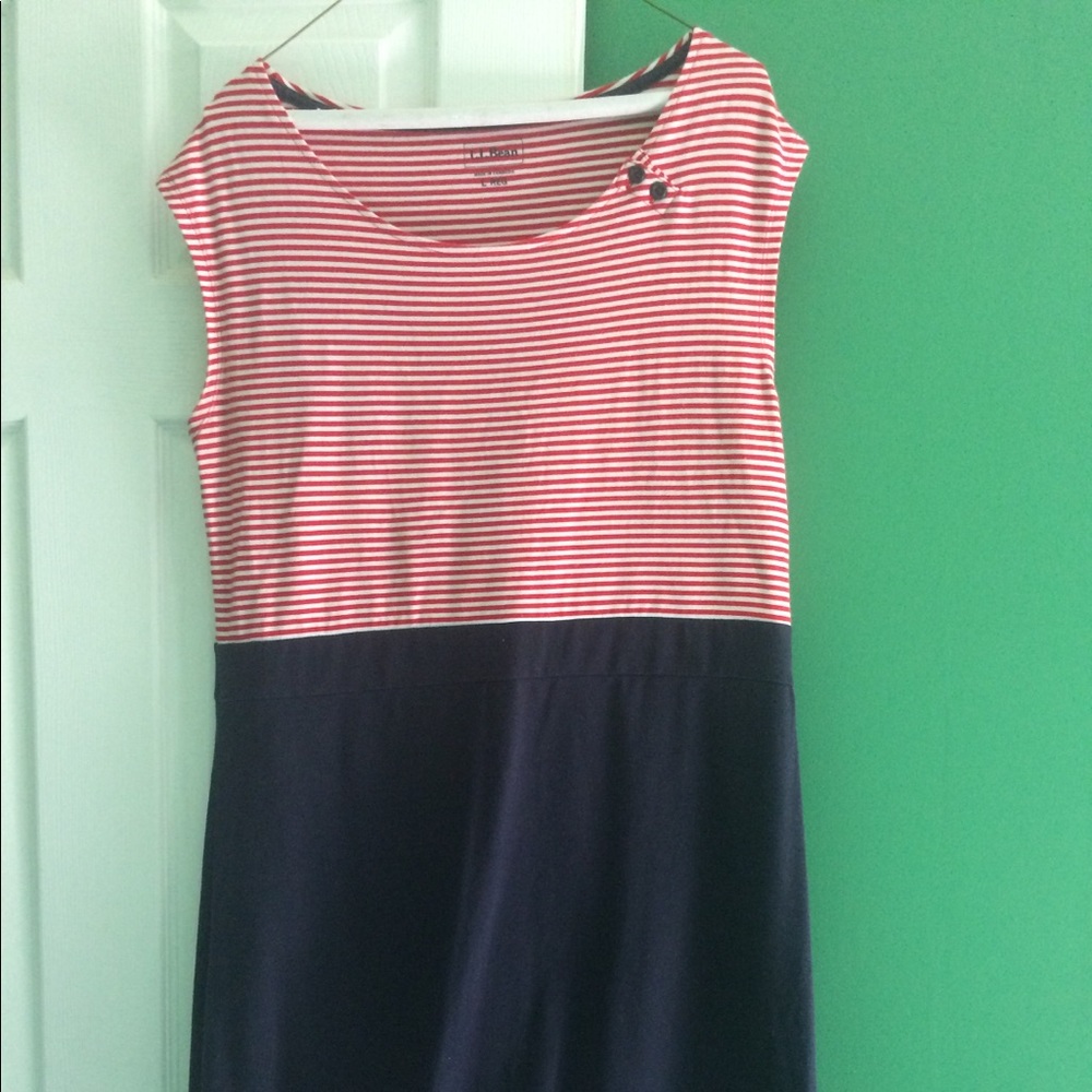 Cute nautical L.L. Bean dress